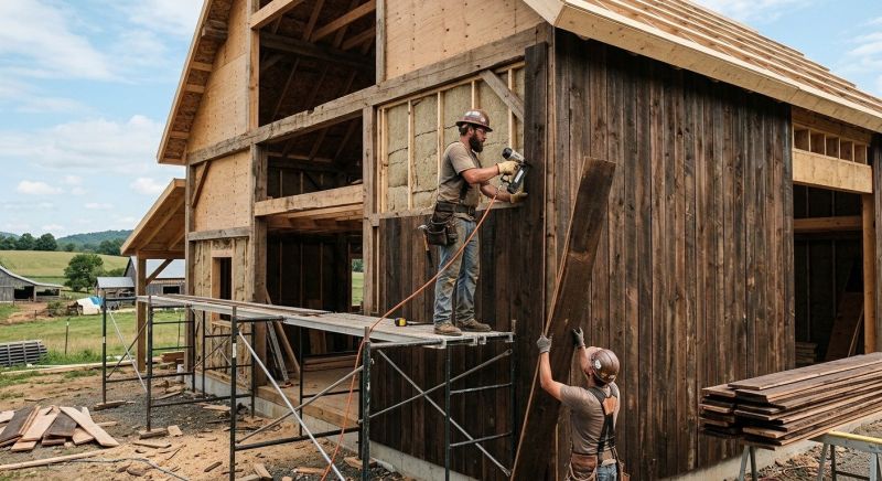 Barn Siding Installation in Everett, MA