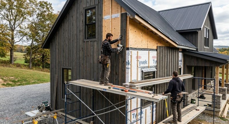 Barn Siding Installation in Melrose, MA