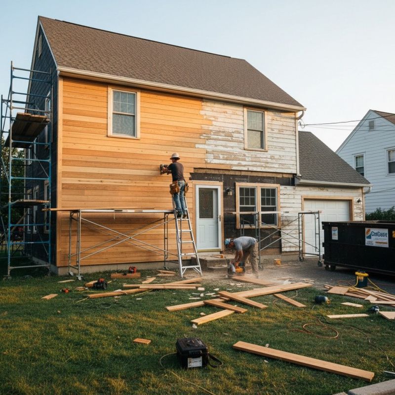 Barn Siding Replacement in Pelham, NH