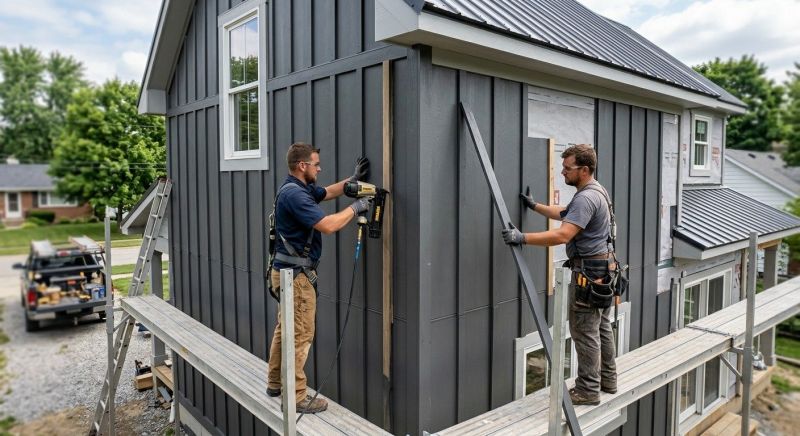 Batten Siding Installation in Concord, MA
