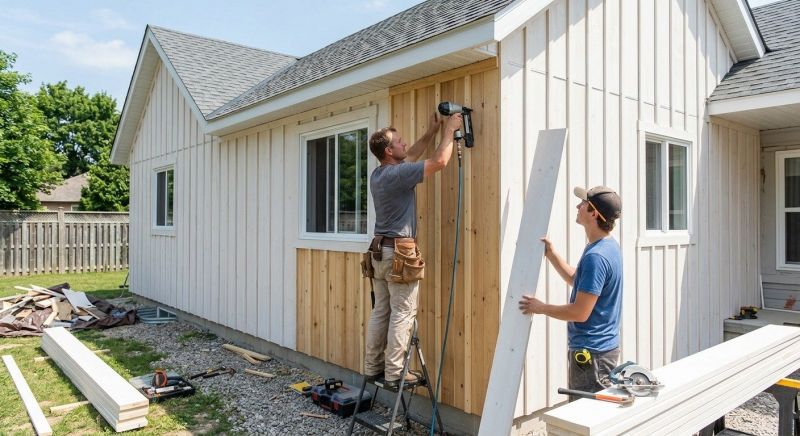 Batten Siding Installation in Needham, MA