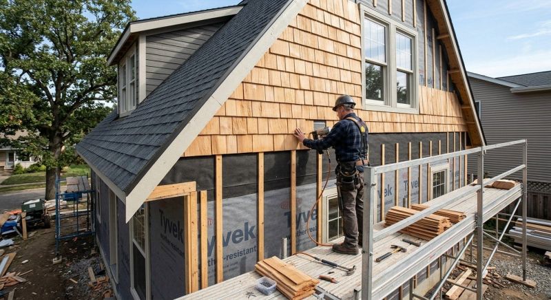Cedar Siding Installation in Acton, MA