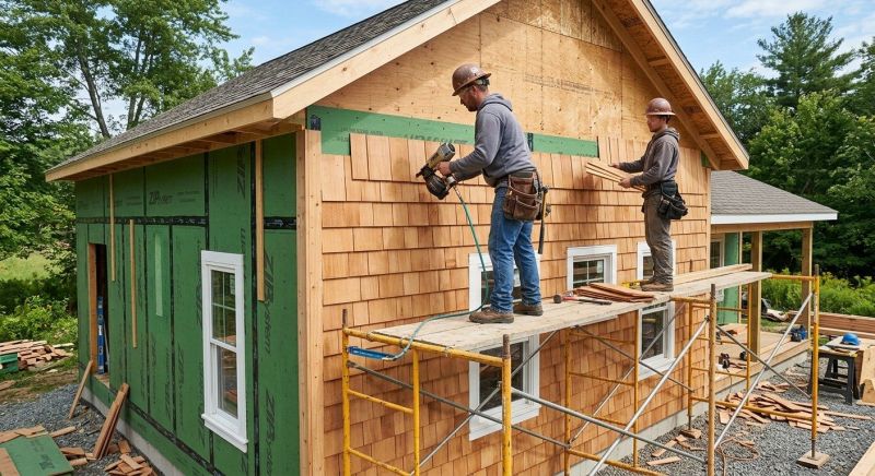 Cedar Siding Installation in Acton, MA