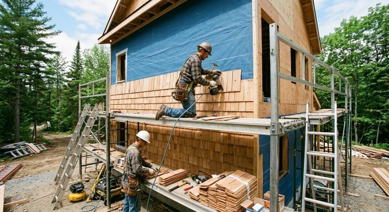 Cedar Siding Installation in Beverly, MA