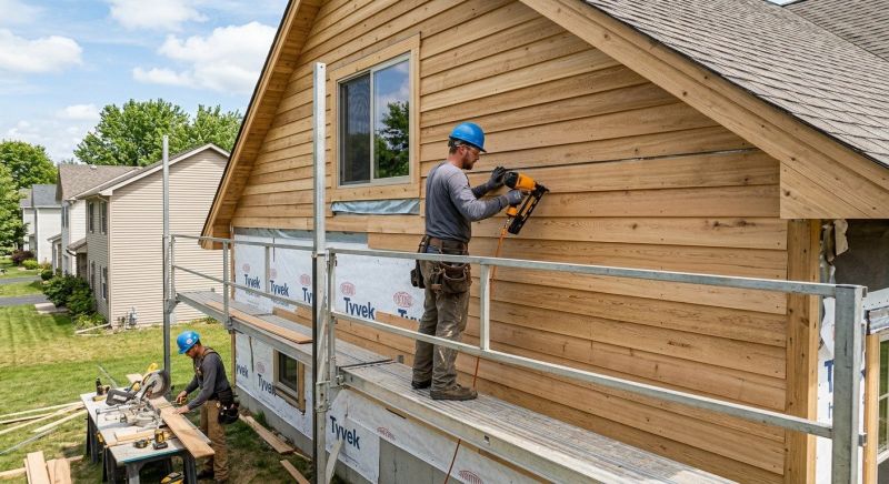Cedar Siding Installation in Methuen, MA