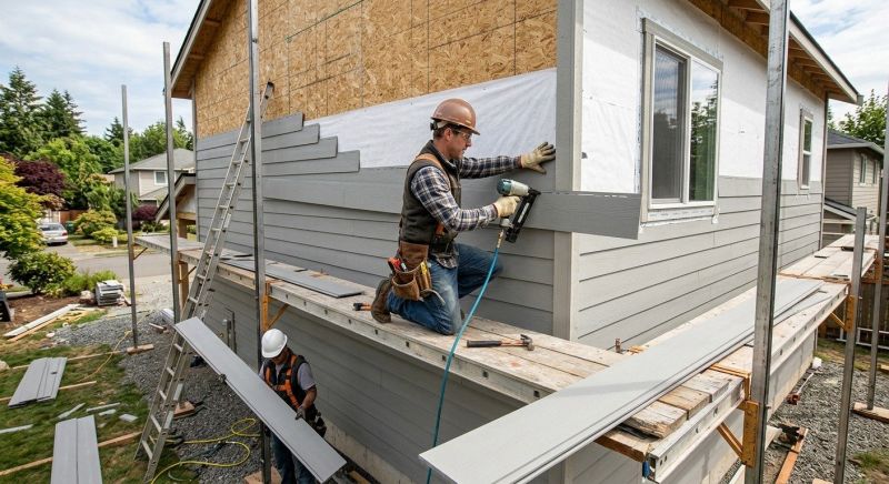Cement Siding Installation in Chestnut Hill, MA