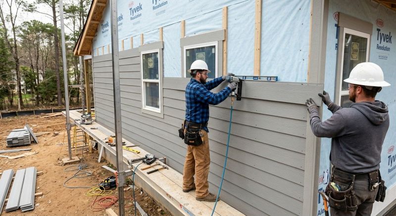 Cement Siding Installation in Dedham, MA