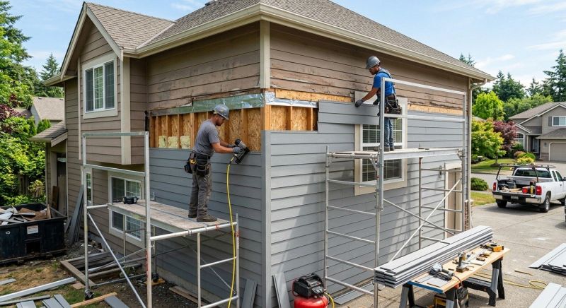 Cement Siding Replacement in Medford, MA