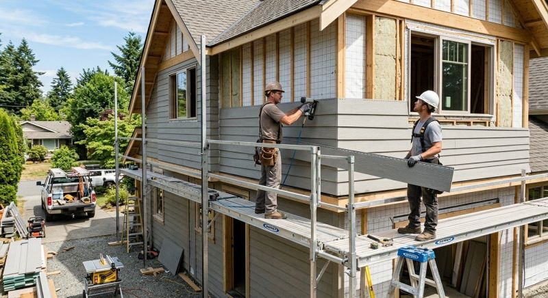 Cement Siding Replacement in Needham, MA