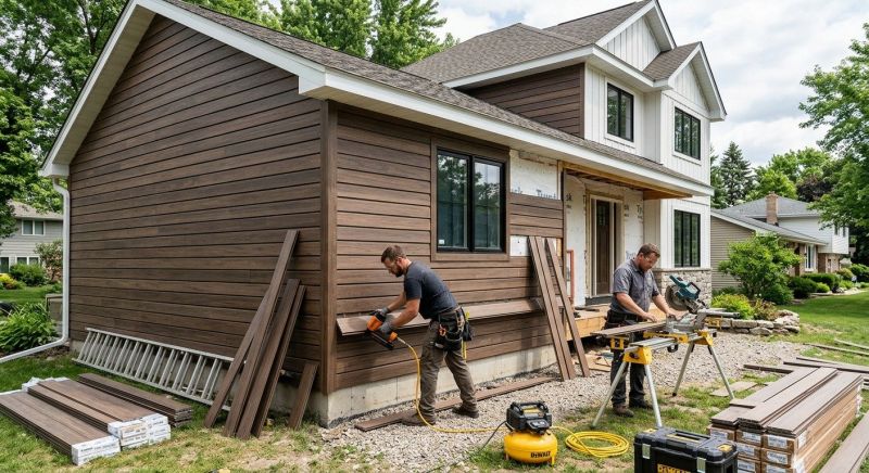 Composite Siding Installation in Lincoln, MA