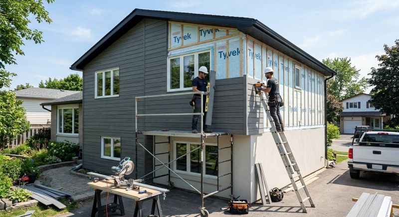 Engineered Siding Installation in Amesbury, MA