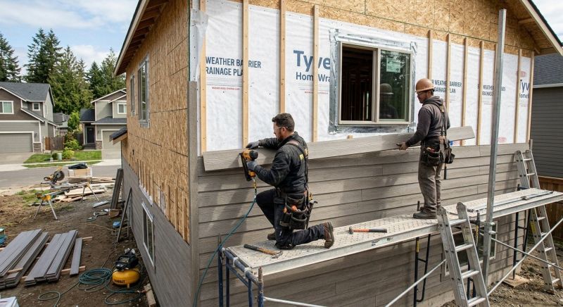Engineered Siding Installation in Burlington, MA