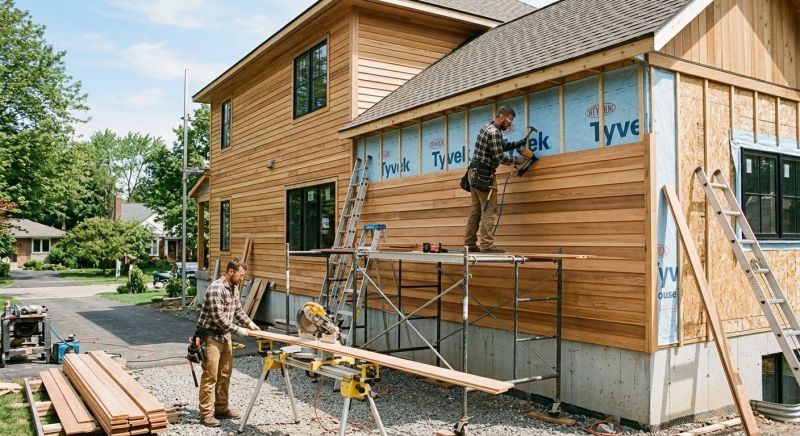 Engineered Siding Installation in Lowell, MA
