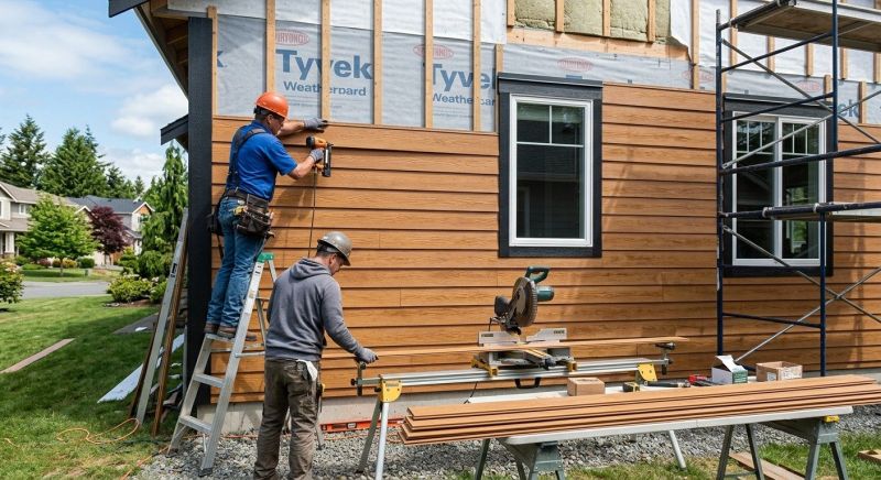 Engineered Siding Installation in Milton, MA