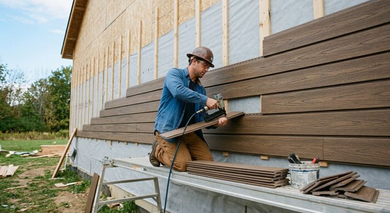Faux Wood Siding Installation in Groveland, MA