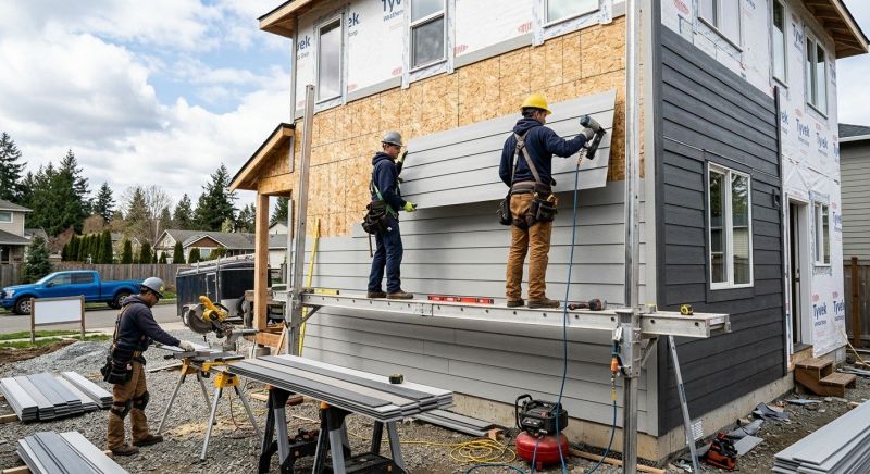Fiber Cement Installation in Hull, MA