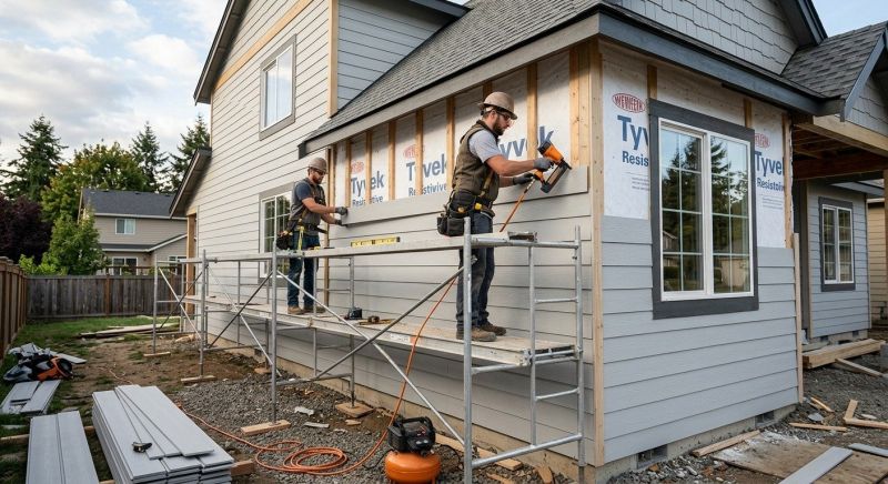 Fiber Siding Installation in Braintree, MA