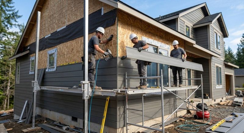 Fiber Siding Installation in Chelmsford, MA