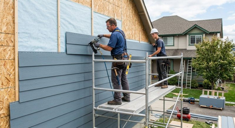 Fiber Siding Installation in Hyde Park, MA