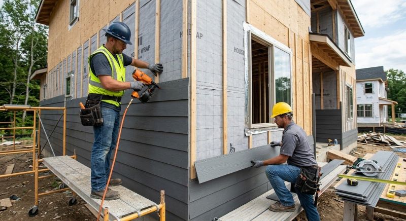 Fiber Siding Installation in Melrose, MA