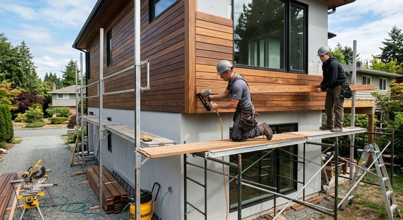 Hardwood Siding Installation in Ipswich, MA