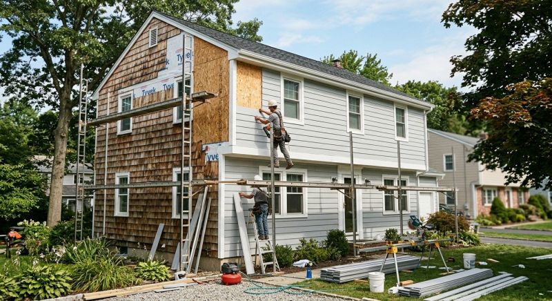 House Siding Installation in Boxford, MA