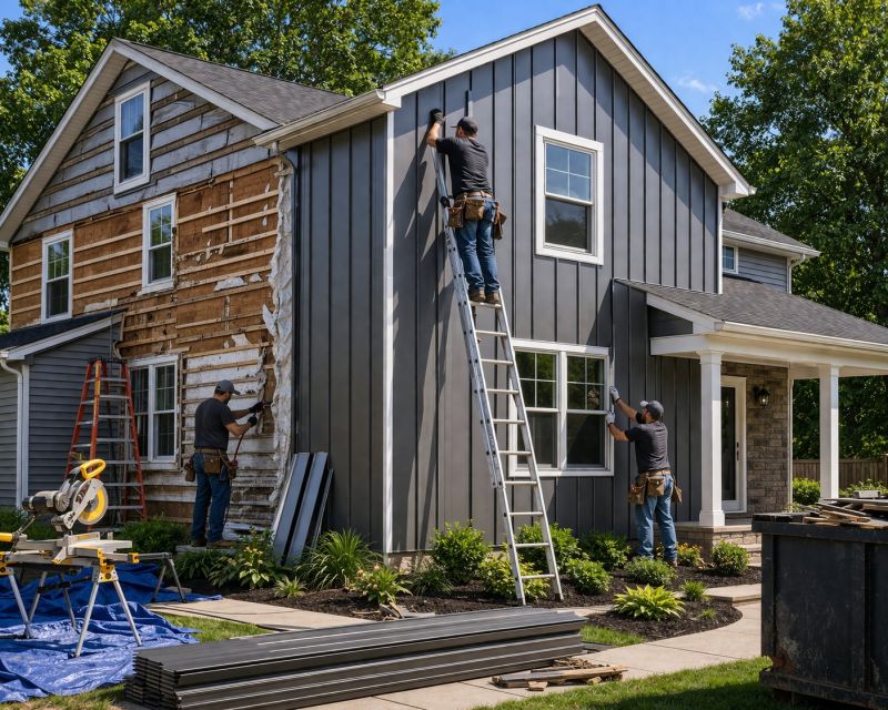 House Siding Installation in Groveland, MA