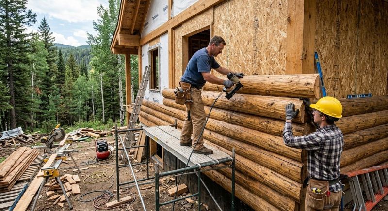 Log Siding Installation in Brookline, MA