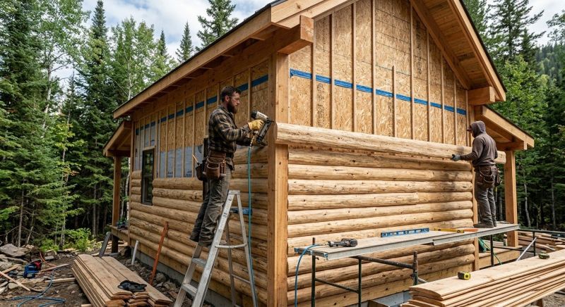 Log Siding Installation in Charlestown, MA