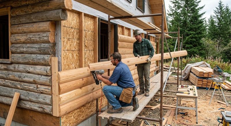 Log Siding Installation in Danvers, MA