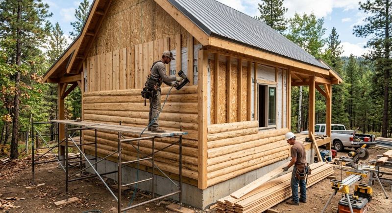 Log Siding Installation in Methuen, MA