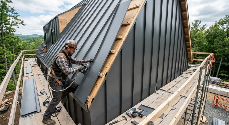 Metal Siding Installation in Concord, MA