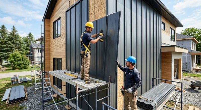 Metal Siding Installation in Dedham, MA