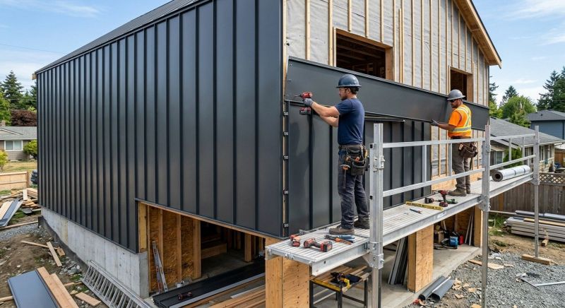 Metal Siding Installation in Stoneham, MA