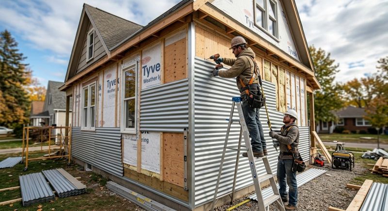 Metal Siding Installation in Woburn, MA