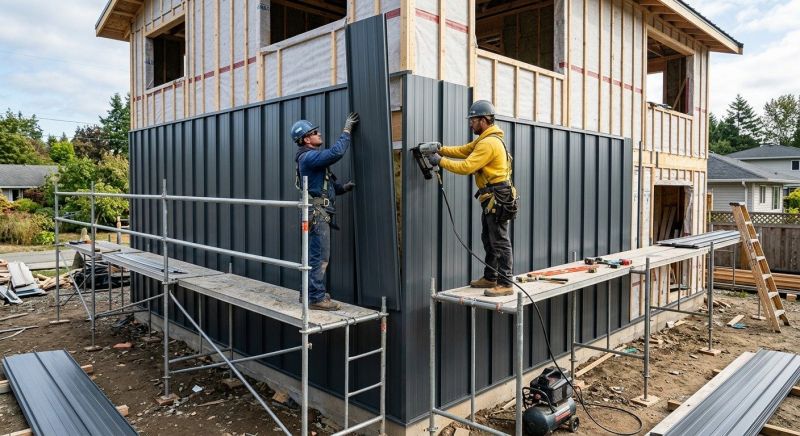 Metal Siding Replacement in Lowell, MA
