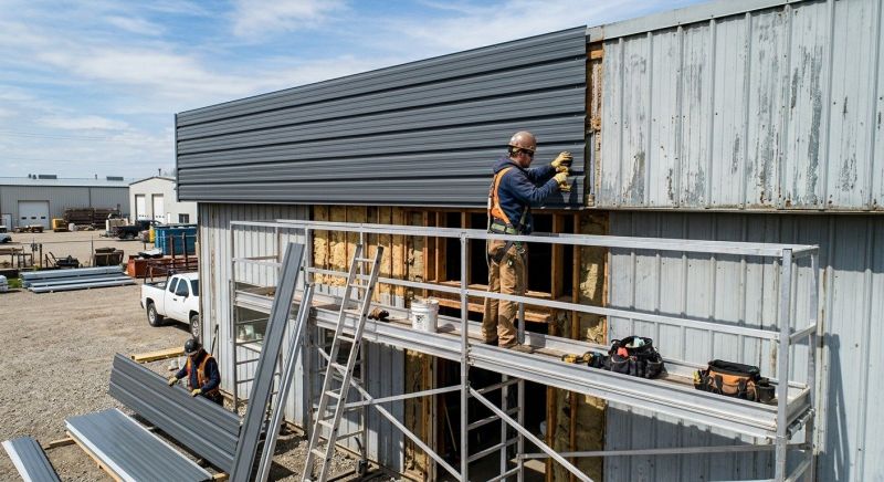 Metal Siding Replacement in Lowell, MA