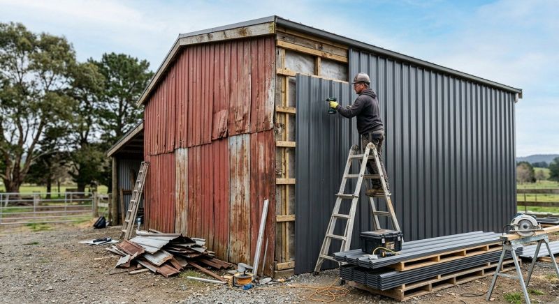 Metal Siding Replacement in Needham, MA
