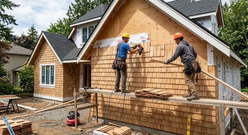 Shake Siding Installation in Boxford, MA