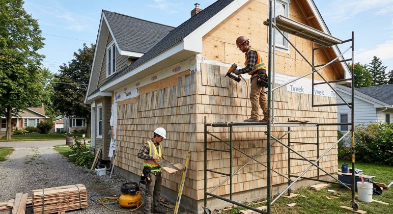 Shake Siding Installation in Brighton, MA