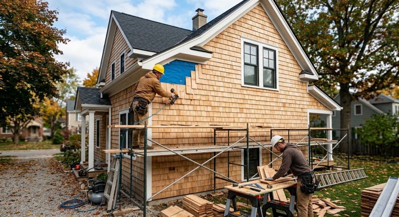 Shake Siding Installation in Brookline, MA