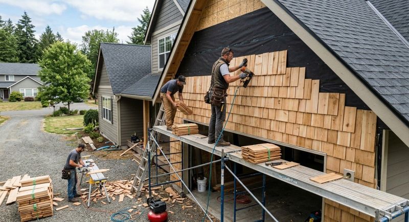 Shake Siding Installation in Essex County, MA