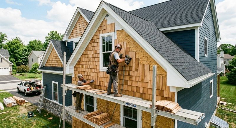 Shake Siding Installation in Melrose, MA