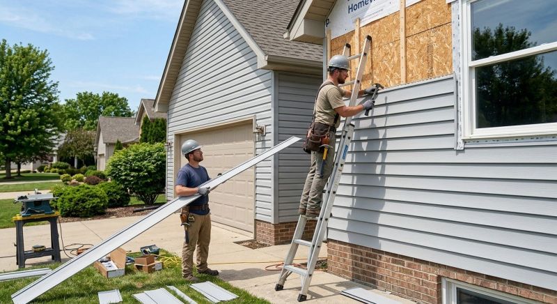 Vinyl Siding Installation in Chelmsford, MA