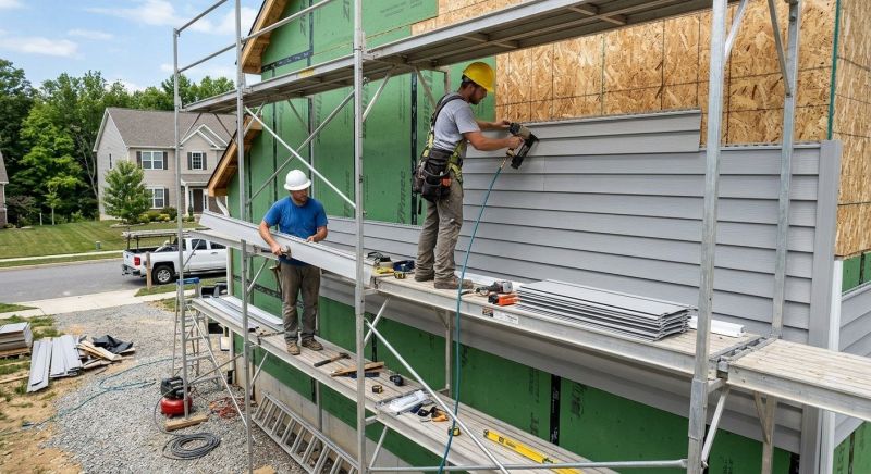 Vinyl Siding Installation in Georgetown, MA