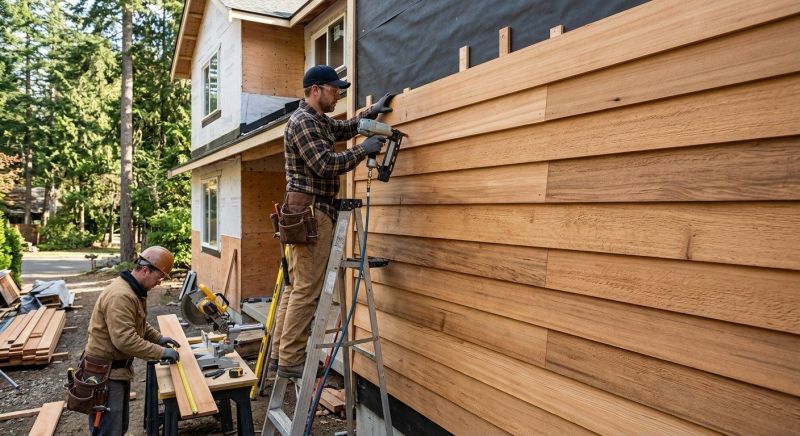 Wood Barn Siding Installation in Essex County, MA