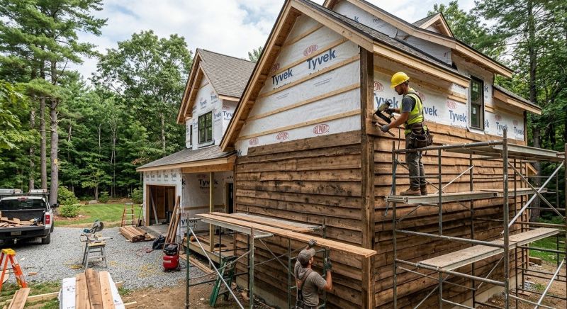 Wood Barn Siding Installation in Essex County, MA