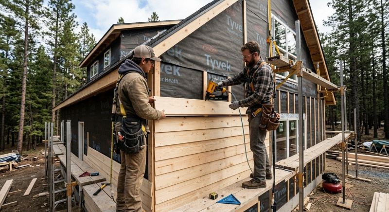 Wood Plank Siding Installation in Essex County, MA