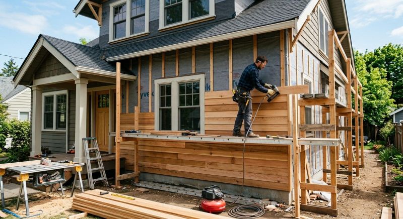 Wood Siding Installation in Danvers, MA