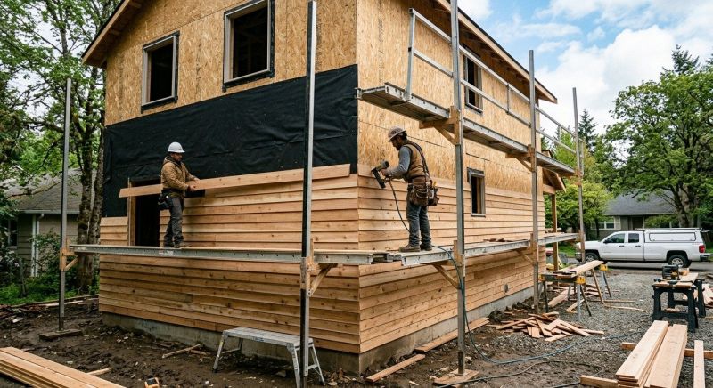 Wood Siding Installation in Melrose, MA